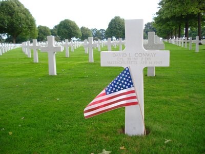 Margraten grave second world war photo