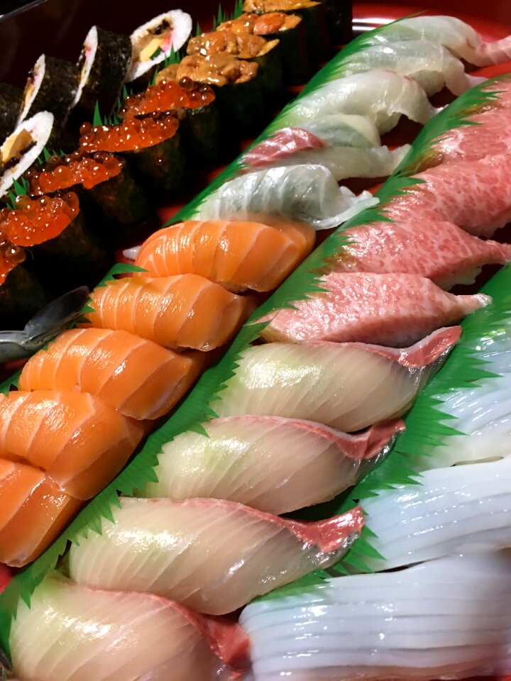 Japanese cuisine nigiri
