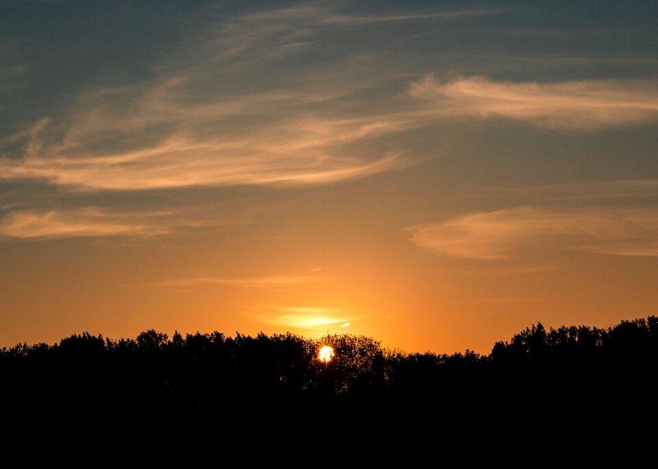 Evening sky sky romance