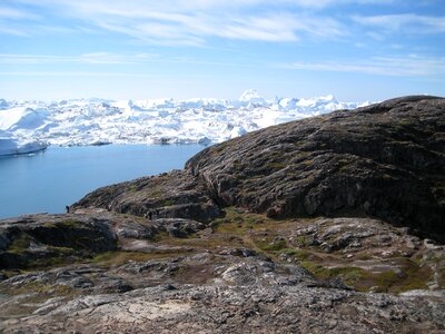 The icefjord greenland jakobshavn