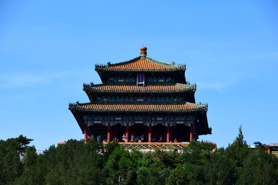 Beijing temple the temple on the hill