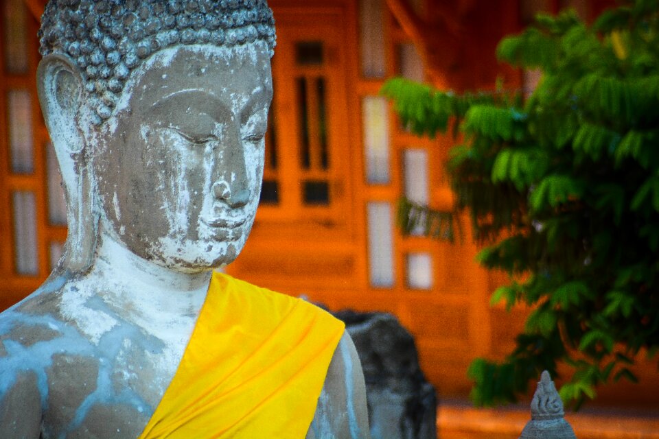 Ancient asia buddhism photo