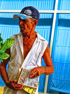 Cuban havana man photo