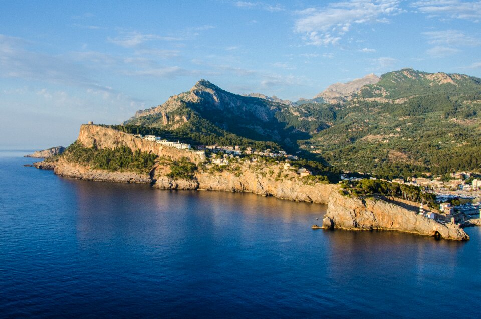 Sea blue mediterranean