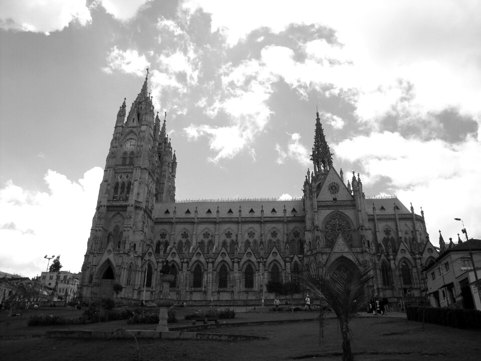 Architecture gothic facade