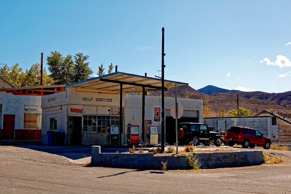Desert america abandoned
