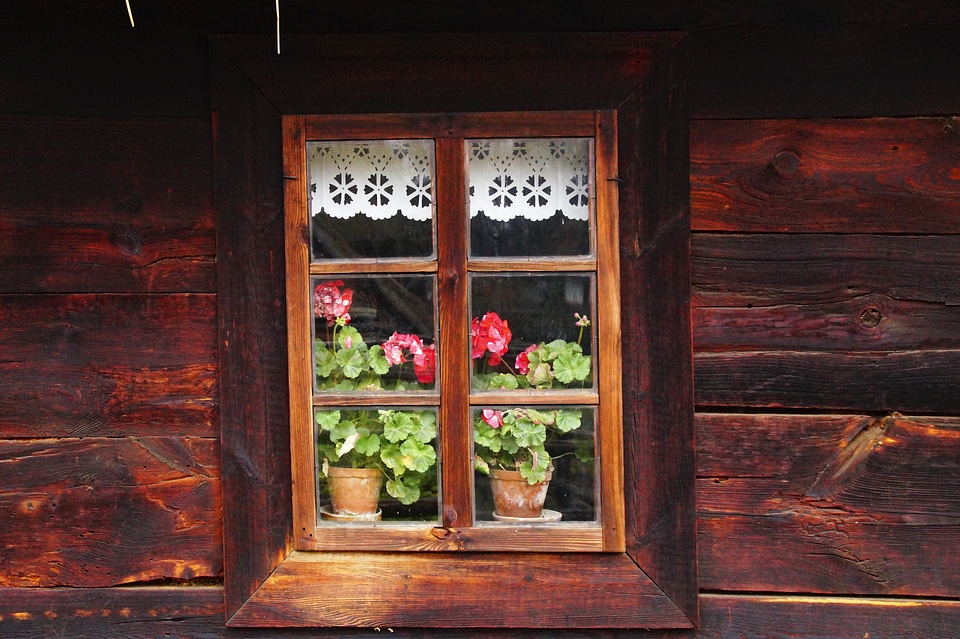 Old house architecture color