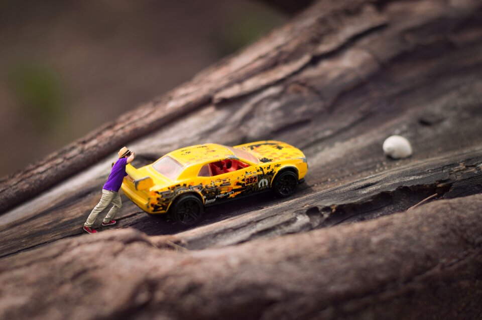 Miniature car miniature mini