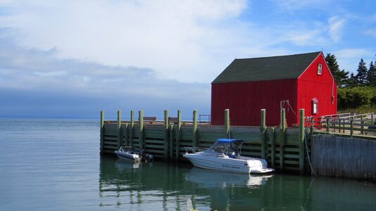 Boat harbor dock