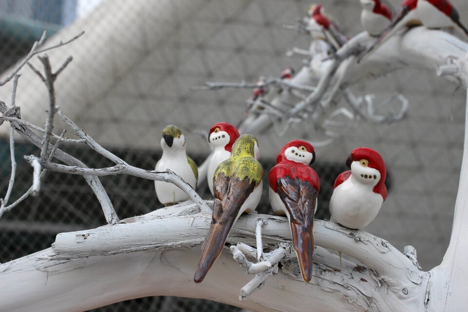 Art bird porcelain bird