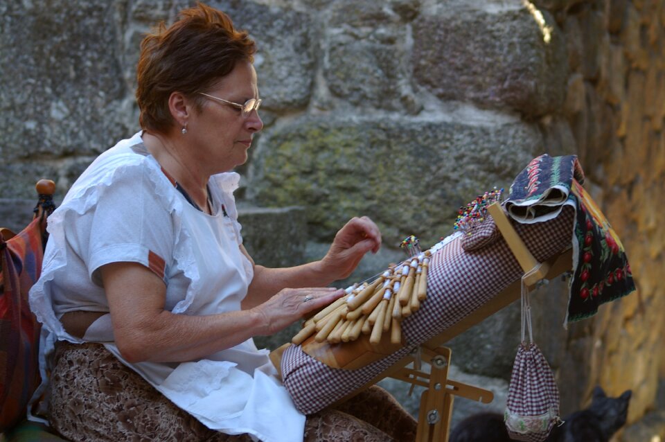 Needlework women age