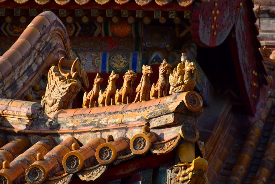 China forbidden city decorating