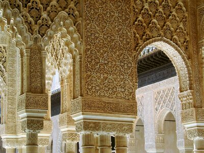 Architecture arabic arches photo