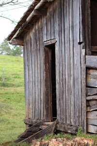 Old house locker home wood photo