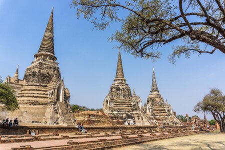 Ayutthaya ancient thai photo