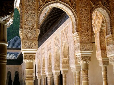 Architecture arabic arches photo