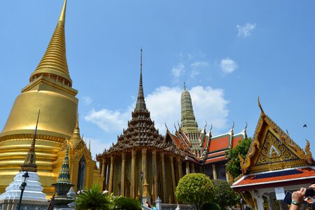 Gold monument grand palace