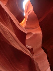 Sand stone rock light photo