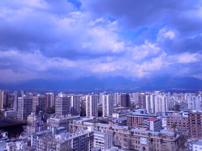 View santiago chile photo