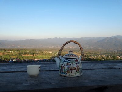 Pai highlands view photo