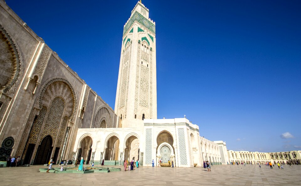 Mosque hassan 2 casablanca morocco