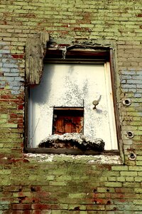 Exterior aged door