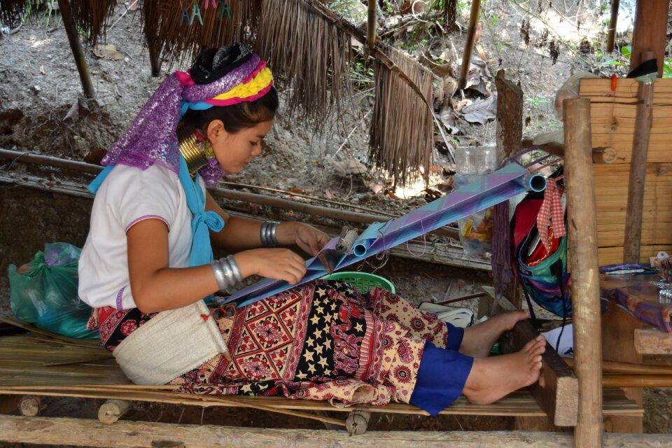 Thailand neck tribe