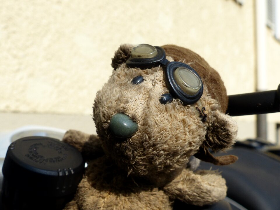 Remove before flight brown vintage