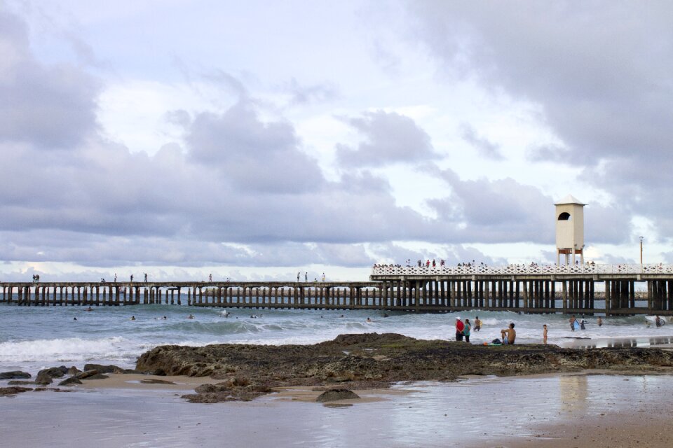 Beach bridge mar