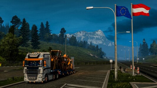 Daf ets heavy cargo photo