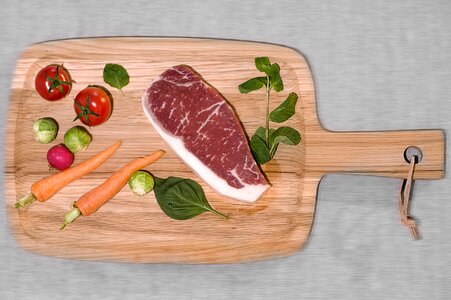 Grain-fed beef