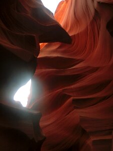 Sand stone rock light photo