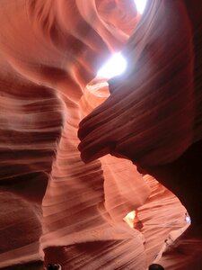 Sand stone rock light photo