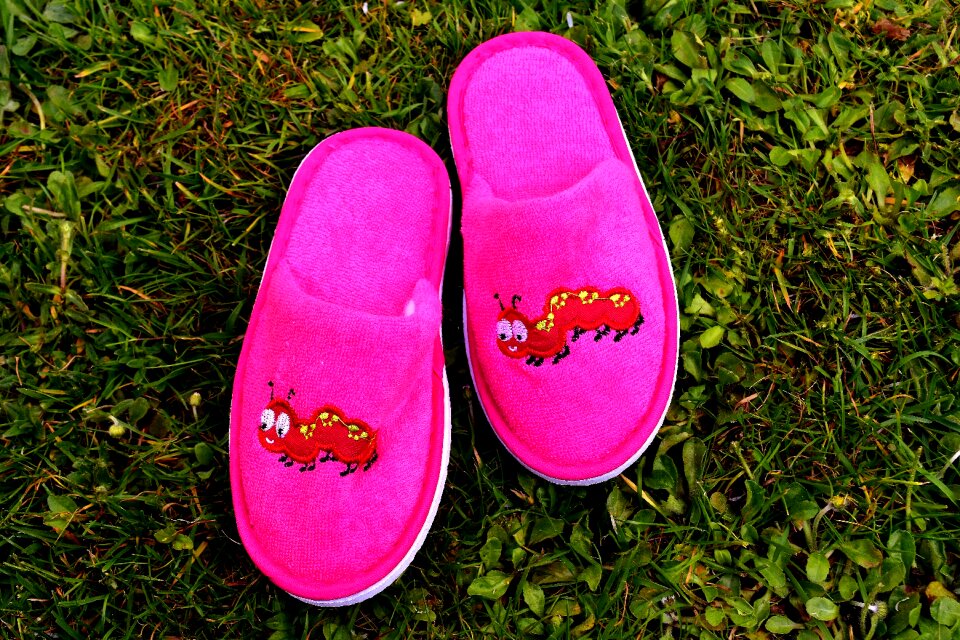Cute meadow motive