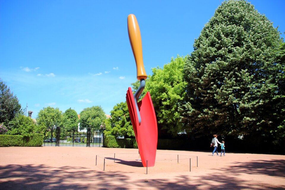 Sculpture larger scale garden