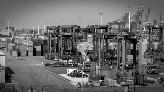 Container hamburg loading photo