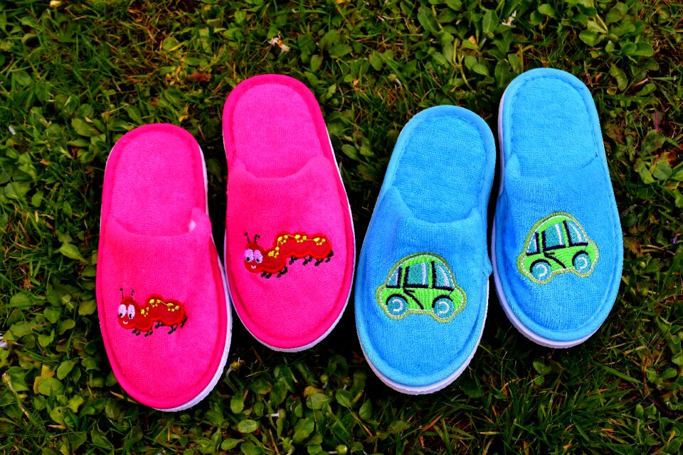 Cute meadow motive