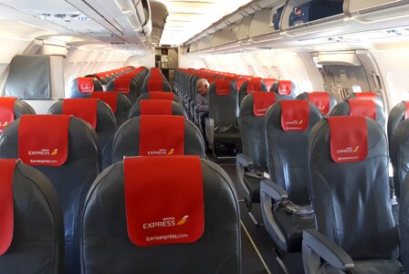 Sit passenger aircraft airline