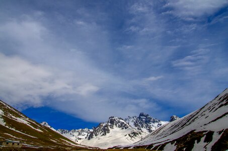 Snow stone summit