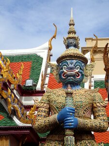 Royal palace demon thailand
