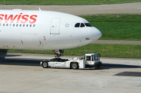 Aviation departure airport zurich photo