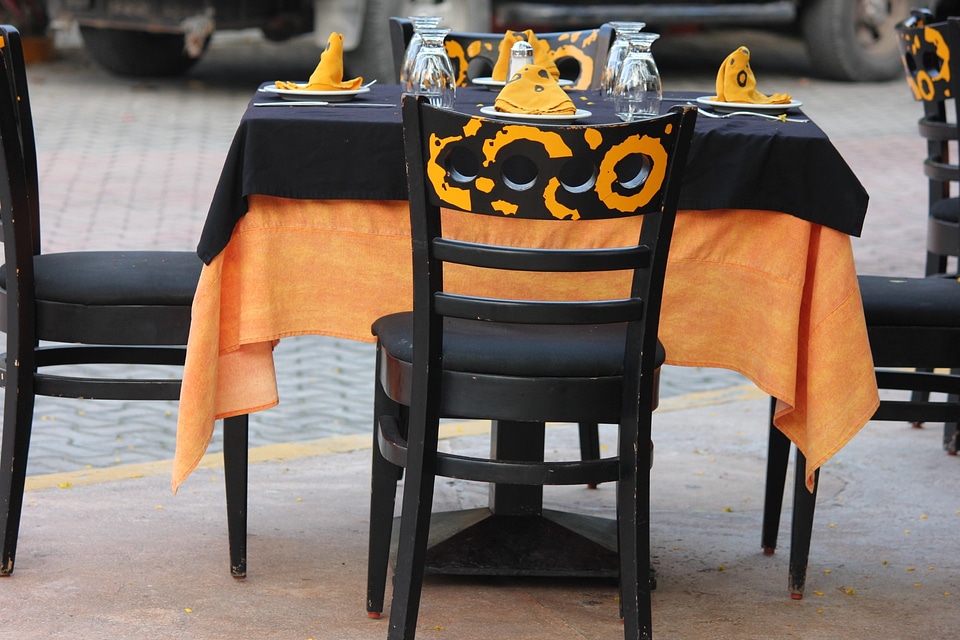 Restaurant table chair