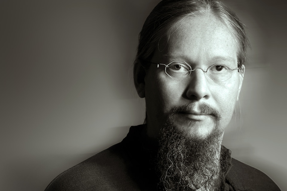 Glasses black and white meditation