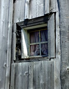 Drevenica cottage window