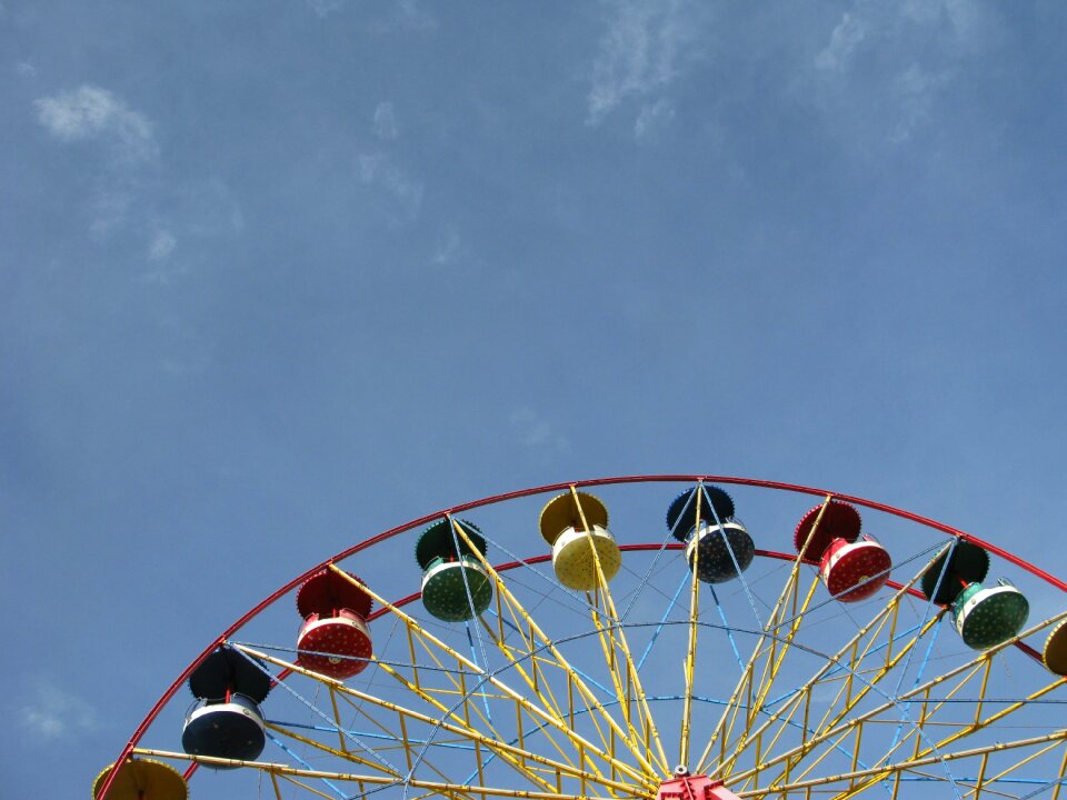 Ferris wheel amusement park tivoli