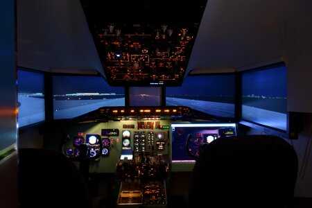 Dc9 the cockpit flight simulator