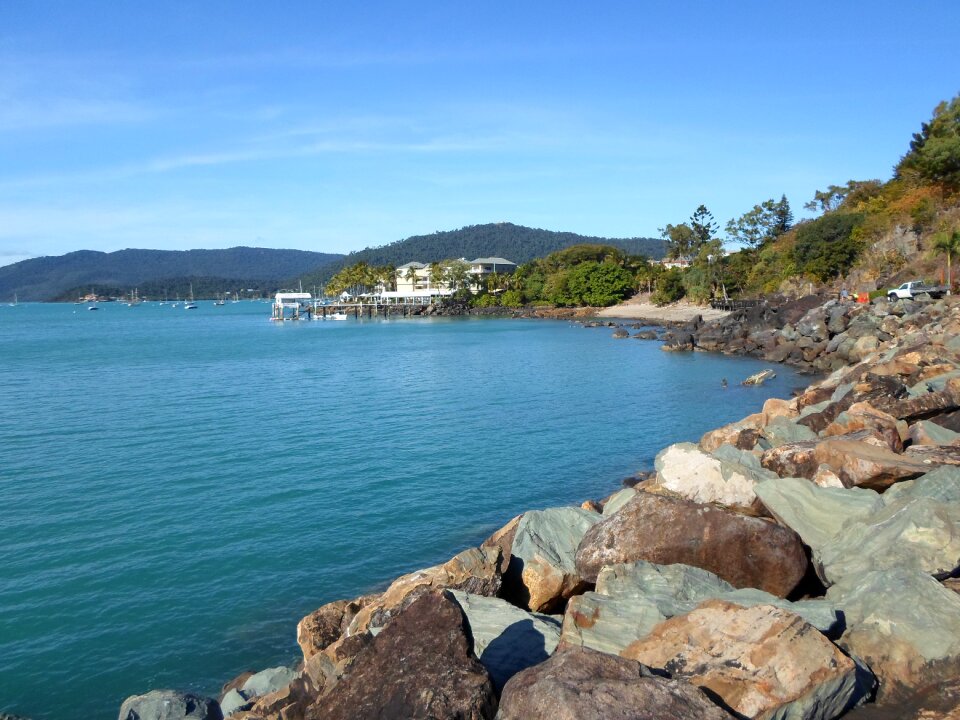 Airlie beach ocean australia