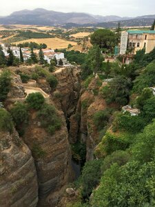 Natural mountain landscape