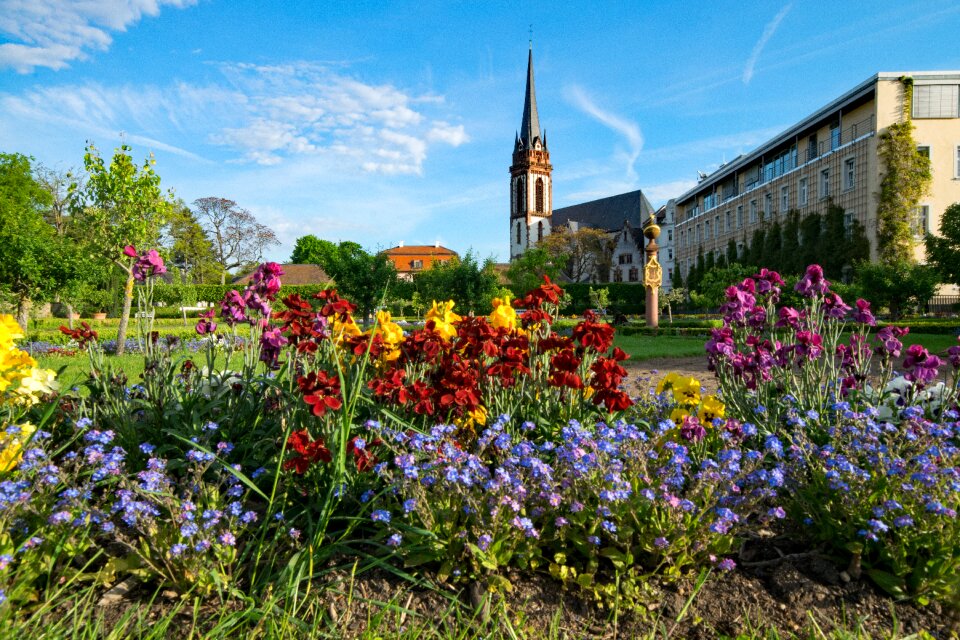 Germany garden spring