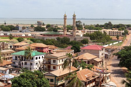 Gambia capital landscape